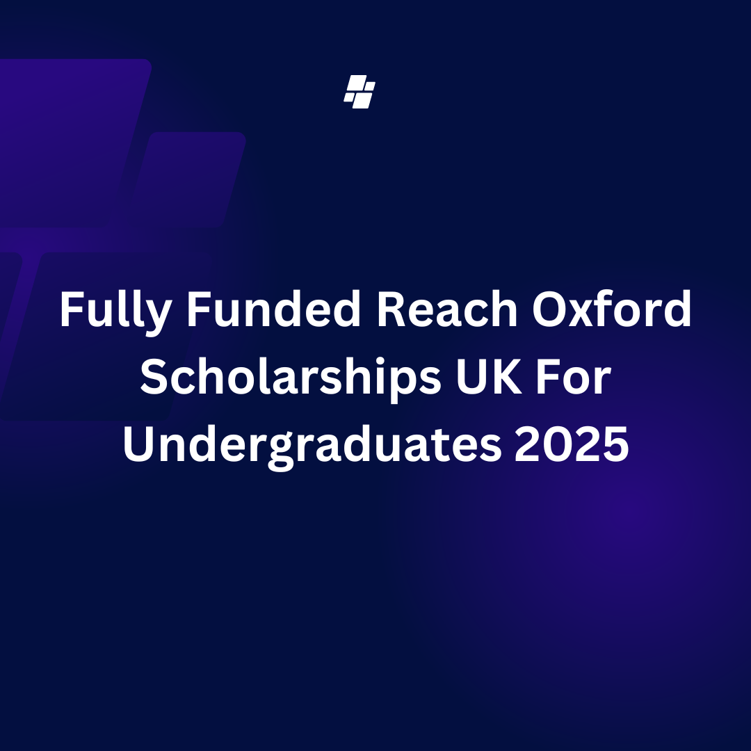 Reach Oxford Scholarships